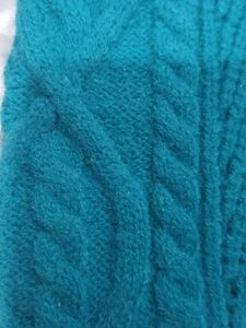 Teal Knit Sweater