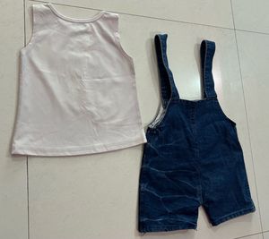 Cute Denim Overalls for Girls