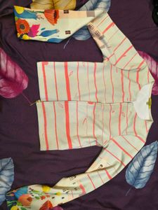 Chumbak Printed Zip-Up Jacket Medium