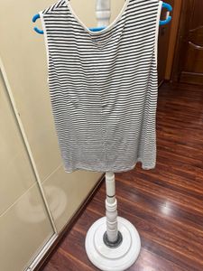 Striped Graphic Tank Top