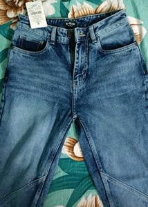 Shein Fly Detail Jeans