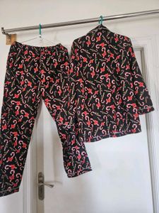 Festive Candy Cane Pajama Set