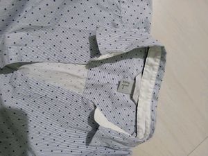 Classic Polka Dot Button-Up Shirt