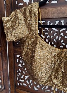 Brand New Designer Sequin Padded Blouse