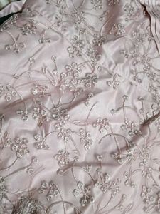 Elegant Pink Embellished Gown