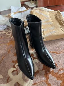 OFFER (free Zara mules) Chic Black Pointed Toe Ank