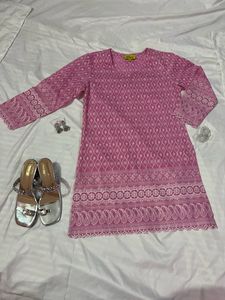 Embroidered Chikankari Kurti💖