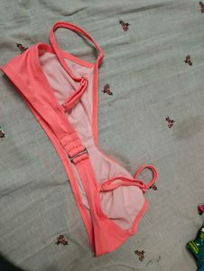 Coral Bikini Top