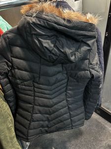 Stylish Black Quilted Winter Coat