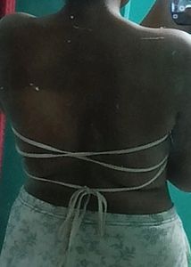 Beige Adjustable Tube Top