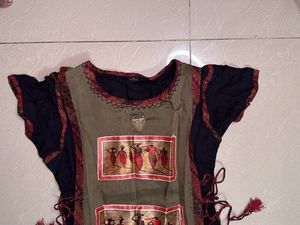 Boho Dress with Unique Graphic Print