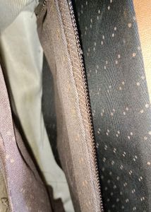 Tan Quilted Crossbody Bag