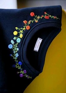 Hand Embroidered Tshirt