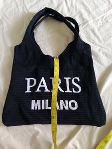 Stylish Black Tote Bag