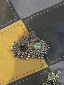 Set of 3 Ethnic Earrings
