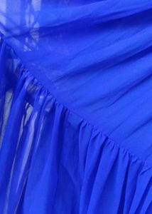 Royal Blue Flowy Dress