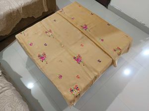 Beautiful Gold Silk Saree