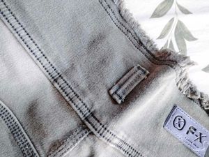 Gray High-Waisted Shorts