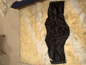 Black Solid Corset