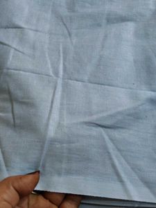 Light Blue Pakistani dress material with Geometric