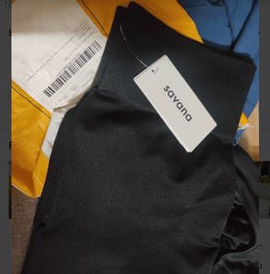 savana black gym leggings