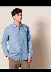 Classic Blue Denim Shirt