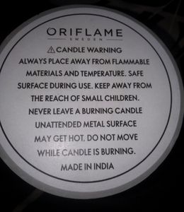 Pillar Candle with Metal Stand