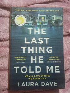 the last thing he told me book