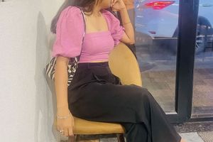 cute purple top