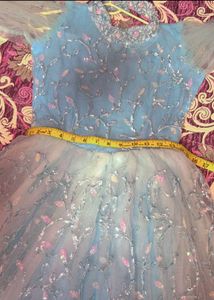 frozenFROZEN LONG LENGTH ITS AMAZING GOWN 😍