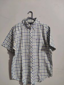 Tommy Hilfiger Men's Plaid Short Sleeve Shirt
