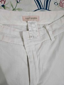 Stylish korean White pants