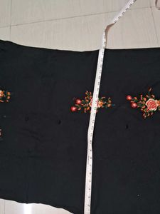 Embroidered Black Kurta of 1