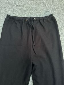 Black Wide Leg Casual Pants