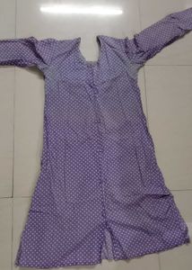 Purple Polka Dot Nightdress