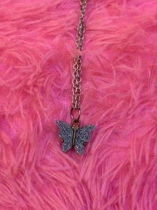 Necklace Set - Butterfly &amp; Gem