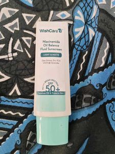 WishCare Niacinamide Oil Balance Fluid Sunscreen S