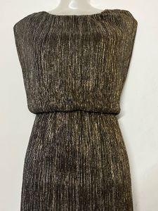 Pintresty Sparkly Metallic Mini Dress