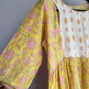 pure cotton maternity kurta
