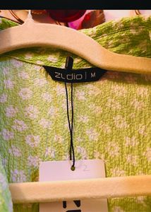 Beautiful Zudio Lime Green Shirt
