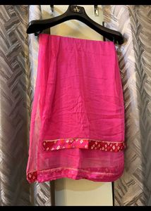 Pink Bandhani Kurta