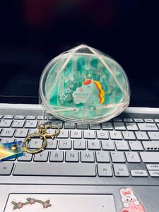 Cute Unicorn Pouch with Keychain