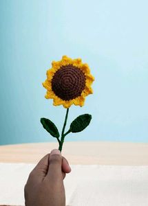 Crocheted Sunflower