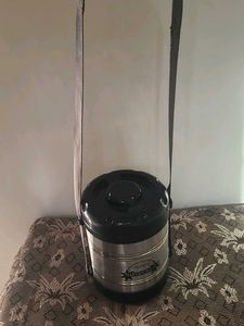 Silver Steel Insulated Tiffin Carrier