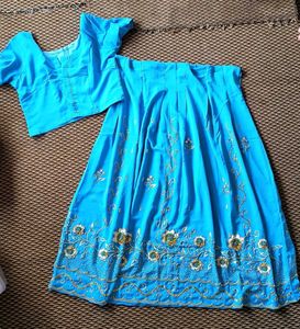 Beautiful Blue Lehenga Choli Set