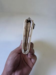 Authentic Coach Signature Canvas Zip-Around Wallet