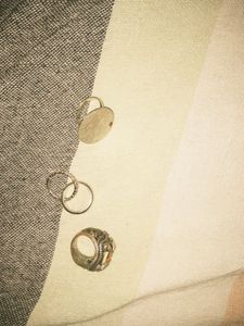 Chunky Statement Ring Set