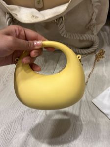 Stylish Yellow Hobo Bag