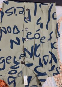 Unique Graphic Print Shirt