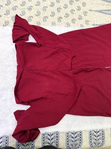 Maroon Jumpsuit